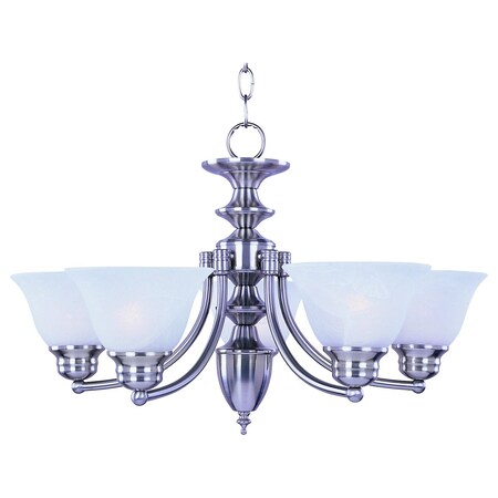 Maxim Malaga 6-Light Chandelier 2684FTSN